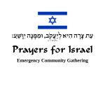 Prayers for Israel
