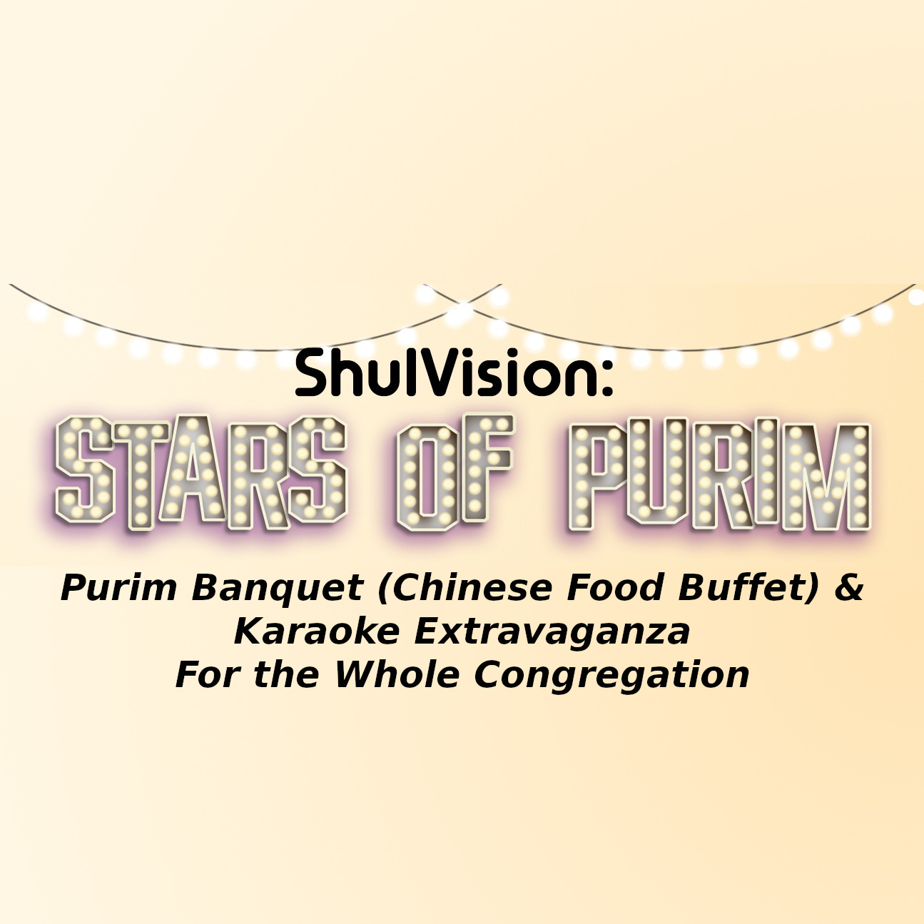 ShulVision: Stars of Purim
